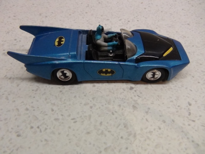 BATMAN ja AUTO, CORGI 1980, METALLINEN