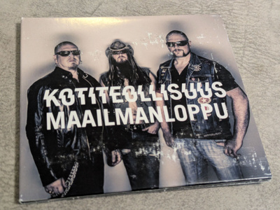 Kotiteollisuus - Maailmanloppu (CD) HYVÄ KUNTO!!