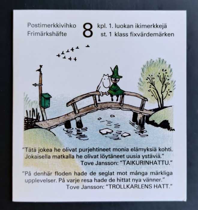 1994 vihko V24 - Ystävyydellä - Muumit ** - ikimerkkejä