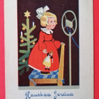 Vanha joulukortti kulk. 1936 - pikkukuva 1