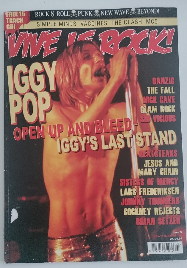 Vive Le Rock lehti #3 - Iggy Pop