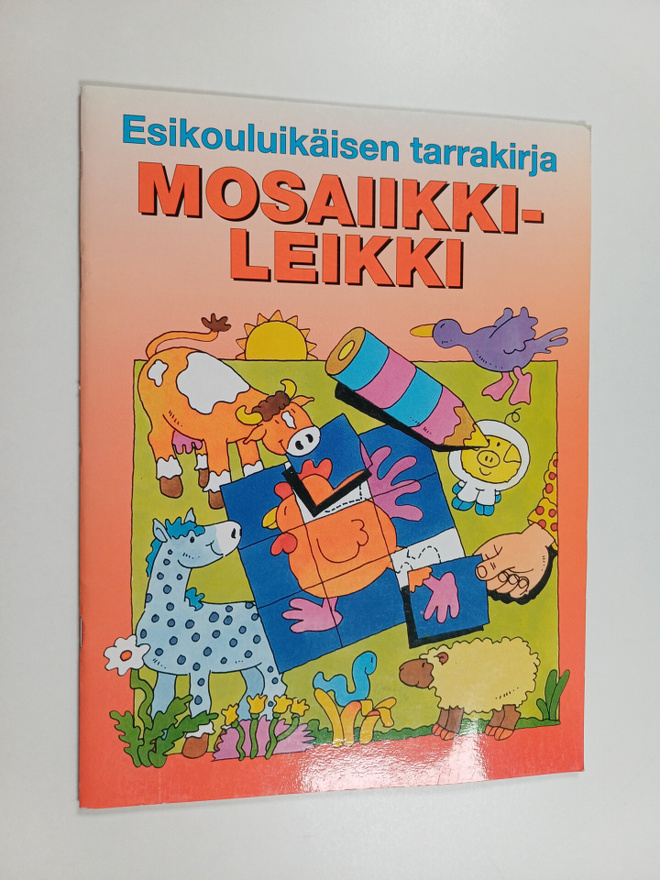 Esikouluikäisen tarrakirja : mosaiikkileikki