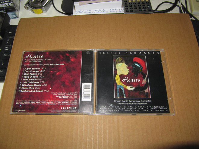 Heikki Sarmanto CD Hearets v.1995 UUDENVEROINEN