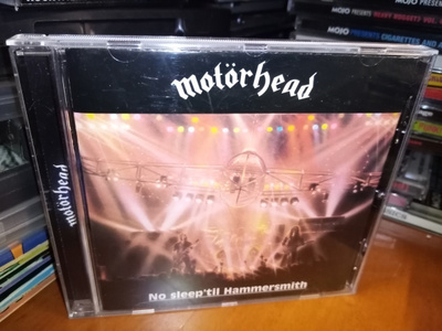 CD MOTÖRHEAD :  NO SLEEP 'TIL HAMMERSMITH ( SIS POSTIKULU