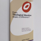 Andrew Wingate : Does theological education make a differ... - pikkukuva 1