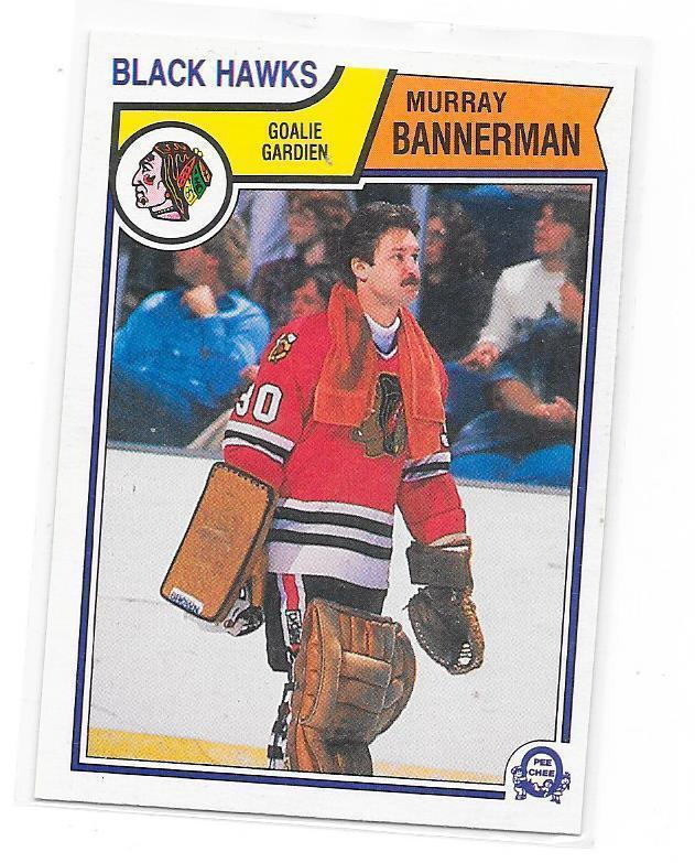 1983-84 OPC #97 Murray Bannerman Chicago Blackhawks MV