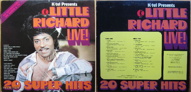 LITTLE RICHARD: Live 20 superhits - LP  (NC 462)