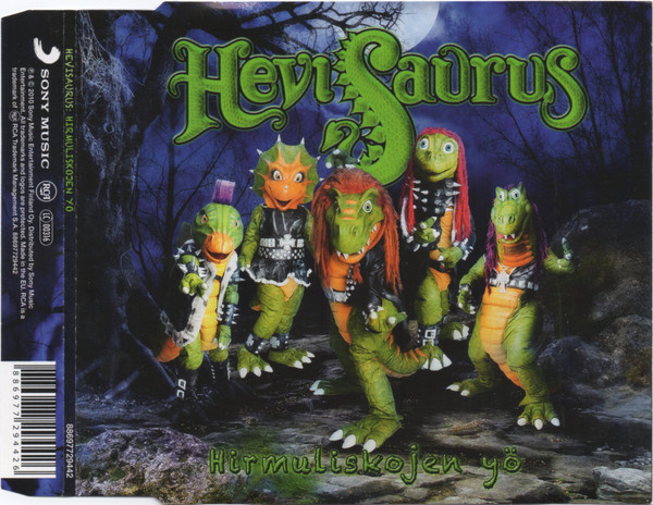 Hevisaurus - Hirmuliskojen Yö (CDs) HYVÄ KUNTO!!