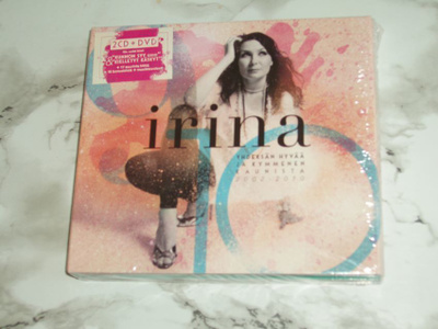 2 X CD+DVD Irina (Uusi)