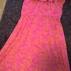 Nanso pikku kukallinen Off Shoulders Mekko - koko S - pikkukuva 3