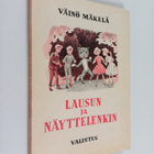 Väinö Mäkelä : Lausun ja näyttelenkin - pikkukuva 1