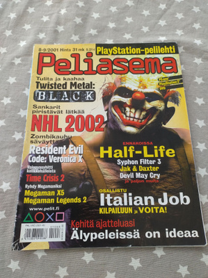 Peliasema lehti 8-9/2001