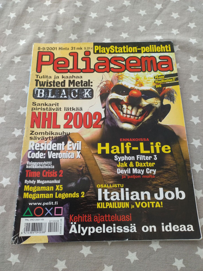 Peliasema lehti 8-9/2001