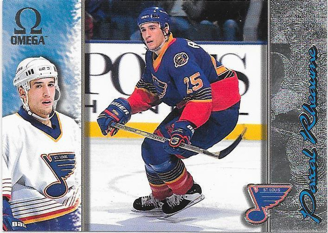 1997-98 Pacific Omega #197 Pascal Rheaume St Louis Blues RC