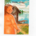 °"SAUNA, VIHTA..."° -KORTTI /T.Peltoniemi (Hörölä) - pikkukuva 1