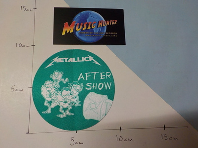 METALLICA AFTER SHOW BACKSTAGE PASSI .