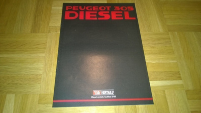 Esite Peugeot 305 Diesel, 1985