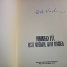 Nordman - Nykänen : Huumekyttä ( SIGNED) SIS POSTIKULU - pikkukuva 2
