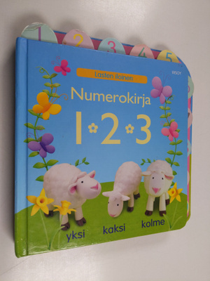 Lasten iloinen numerokirja 1,2,3