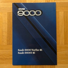 Esite Saab 9000i16 & Saab 9000 Turbo16, 1987 - pikkukuva 1