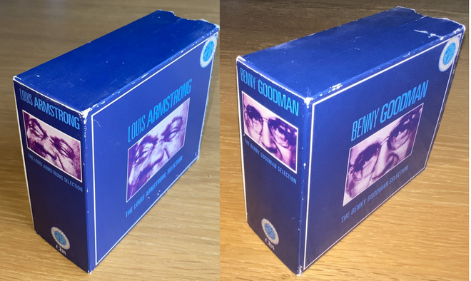 10-CD set: The Louis Armstrong & The Benny Goodman Selection