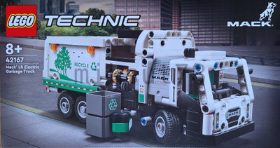 LEGO Technic 42167 Mack LR Electric Garbage Truck *UUSI