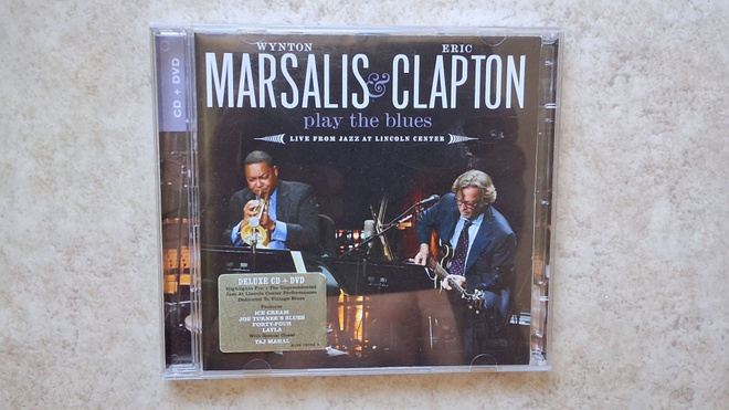 Wynton Marsalis & Eric Clapton play the blues, CD + DVD