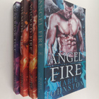 Marie Johnston : Angel fire 1-4 : Angel fire ; Wicked fir... - pikkukuva 1