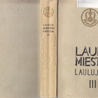 Laulumiesten lauluja III (nide 2p. Wsoy 1959) - pikkukuva 1