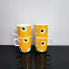 Unikko mukit 19e/kpl keltainen (Marimekko) - pikkukuva 1