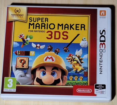 SUPER MARIO MAKER 3DS [CIB]