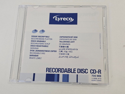 10kpl CD-R levy 700Mb