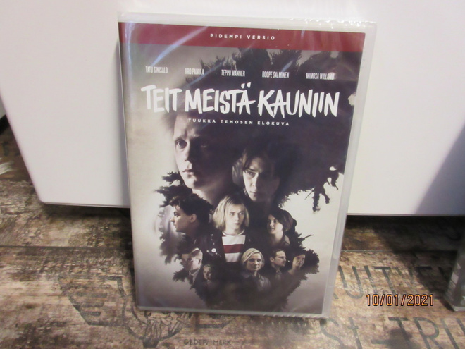 Tuukka Temosen elokuva: Teit meistä kauniin dvd. *uusi*