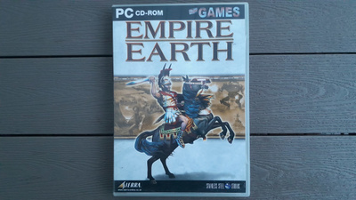 PC CD: Empire Earth peli (2001)