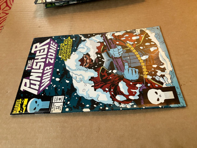 MARVEL THE PUNISHER WAR ZONE 11/1993 HYVÄ