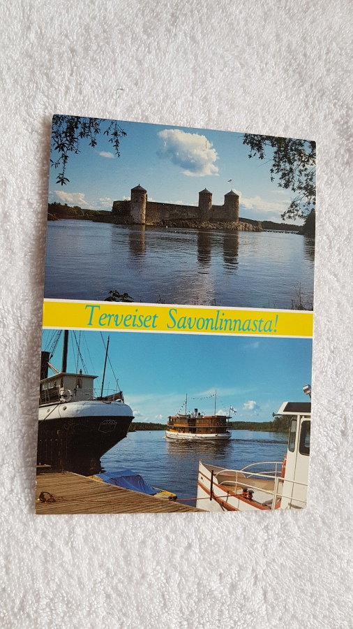 SAVONLINNA - OLAVINLINNA - S/S HEINÄVESI Postikortti*