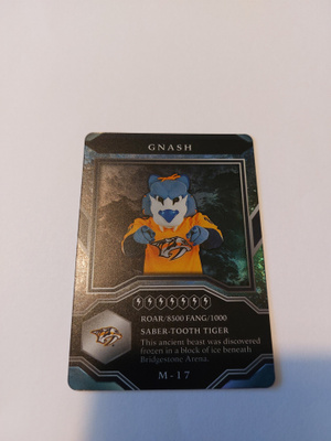 2021-22 Upper Deck MVP Mascot Gaming Cards #M17 Gnash