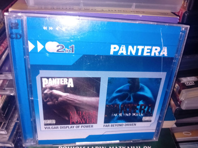 2CD Pantera : Vulgar display of power / Far beyond Driven