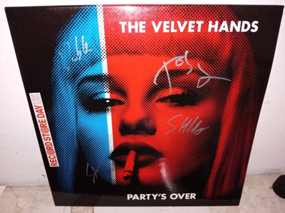 LP Velvet Hands ( SIS POSTIKULU )SIGNED ( UUSI )