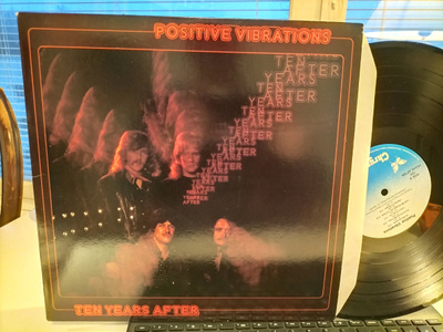 TEN YEARS AFTER, Positive vibrations, LP US -87 HIENO KUNTO!