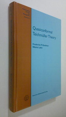 Frederick P. Gardiner : Quasiconformal Teichmuller Theory