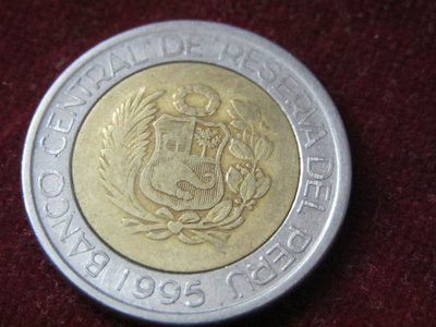 5 nuevos soles 1995. Peru