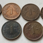1 mk v. -42,-43,-51, 3 eri v, 6 kol. circ - pikkukuva 2
