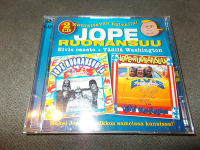 2-CD JOPE RUONANSUU ** ELVIS OSASTO/TÄÄLLÄ WASHINGTON **