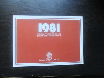 Islannin vuosilajitelma 1981