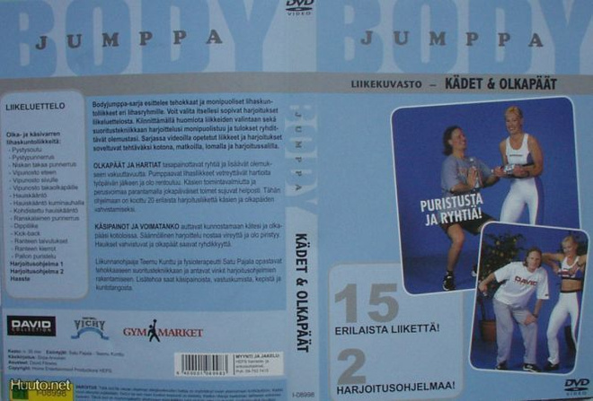 Bodyjumppa  -  Kädet & Olkapäät -  DVD