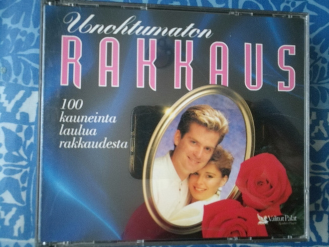 UNOHTUMATON RAKKAUS 1-3 -3CD,VALITUT PALAT, v.1994