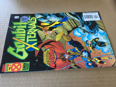 MARVEL GAMBIT AND THE XTERNALS 4/1995 HYVÄ