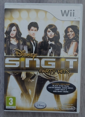 * Disney Sing it Party Hits Wii / Wii U PAL Lue Kuvaus