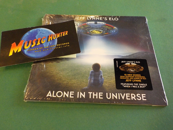 JEFF LYNNE'S ELO - ALONE IN THE UNIVERSE UUSI CD